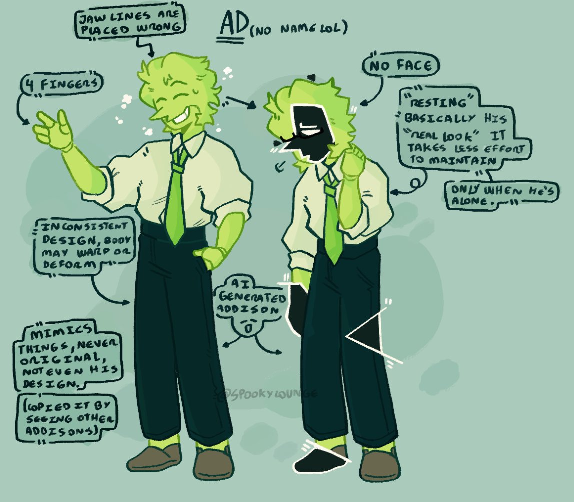 Spookylounge's tweet image. My addisona PLUUUS @_shishiren &apos;s Pipins I personally nickname Pins :]
GO LOOK AT THEIR AWSOME ART 
Deltarune oc
#DELTARUNE #deltaruneoc #addisona