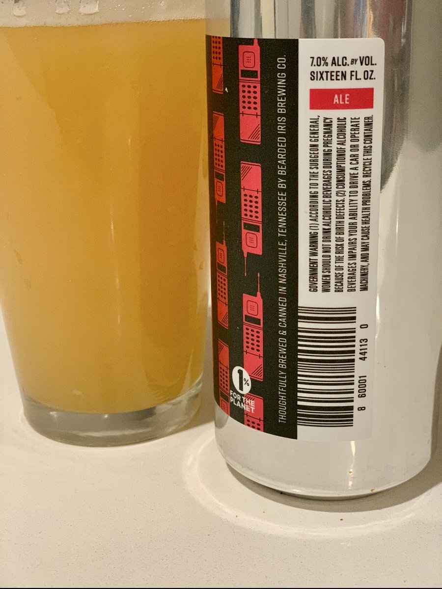 BeerAdviser's tweet photo. 📞 Hotline – @beardedirisbrew
📍 Nashville, TN
🍺 IPA – New England / Hazy | 7% ABV
First sip hit like Drake sliding into voicemail—juicy, smooth, still a little bitter about it. Citrus & haze calling nonstop, and yeah, I picked up.
Rating: 4.012
#BeardedIrisBrewing #beer https://t.co/14NLWBKI0y