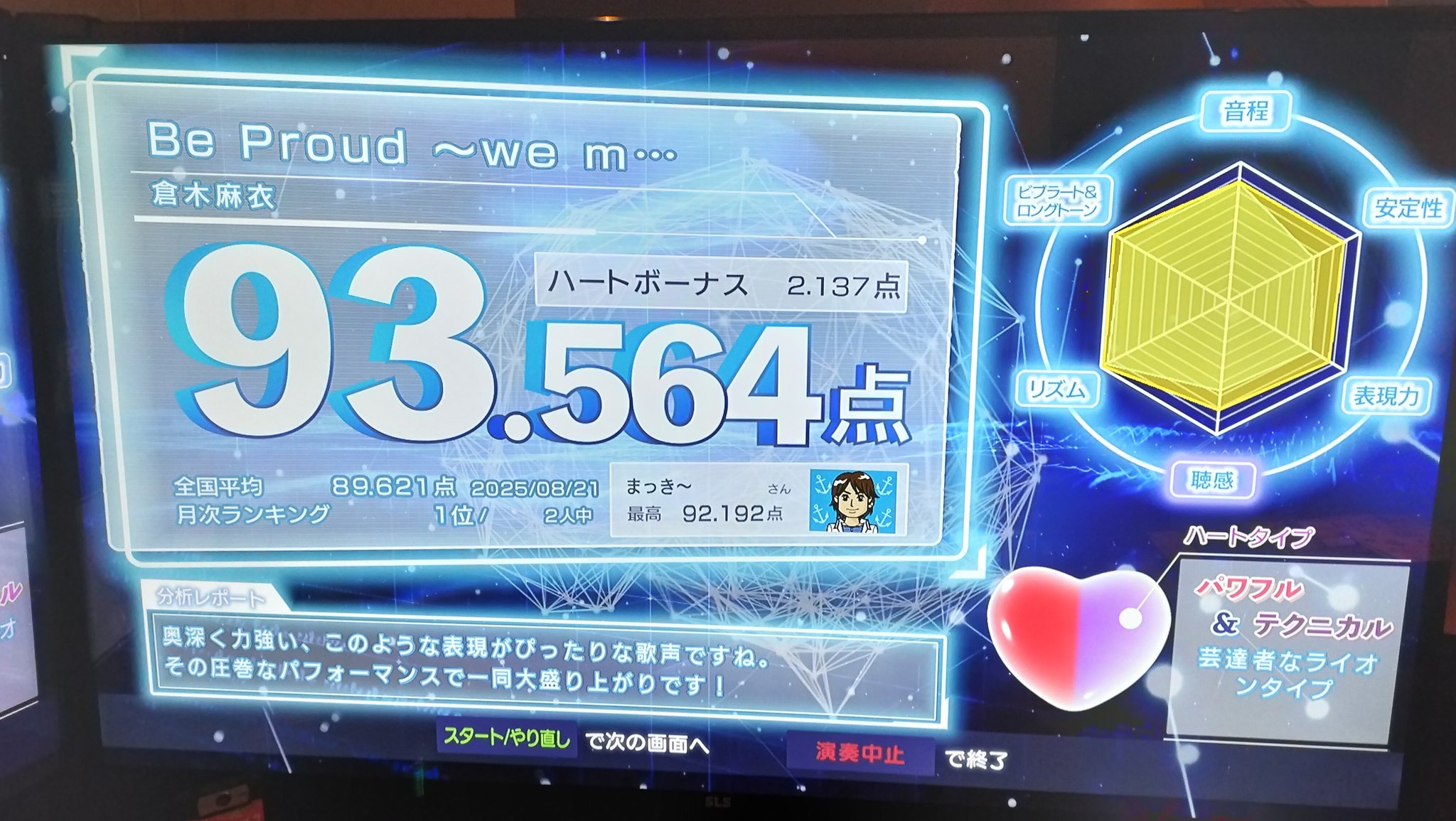 まっき〜🎤🎶🎳 on X: 