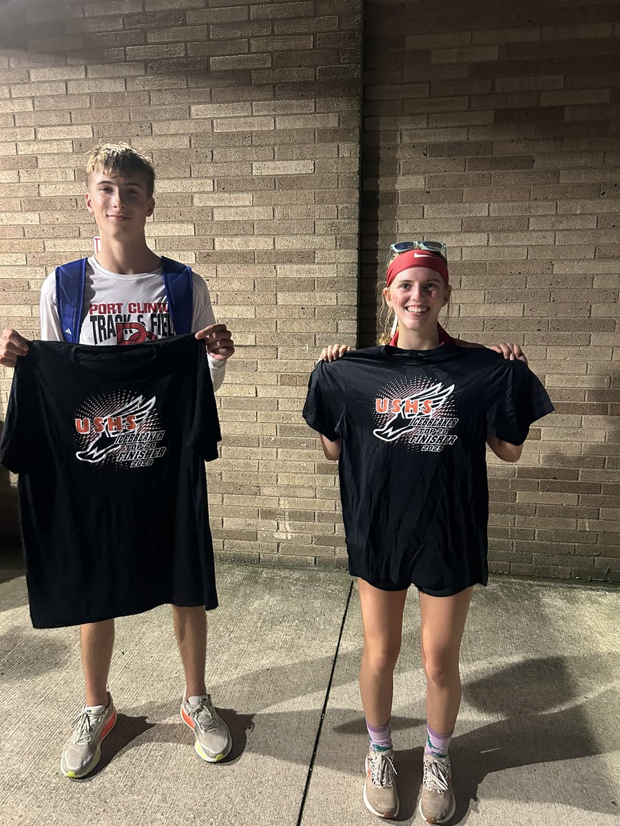 portclinton_cc's tweet photo. The Varsity Teams kicked off the 2025 season last night at Upper Sandusky.

8/19/25
Boys Team
C Simpson 12th 17:44
G Garza 77th 22:13 *Career PR
A Sandvick 100th 23:58
I Schaaf 116th 25:37 

Girls Team 
Mo Wiechman 1st 19:18
K Hartlaub 64th 26:00
Mi Wiechman 113th 33:53 https://t.co/cb1uNwI6wv