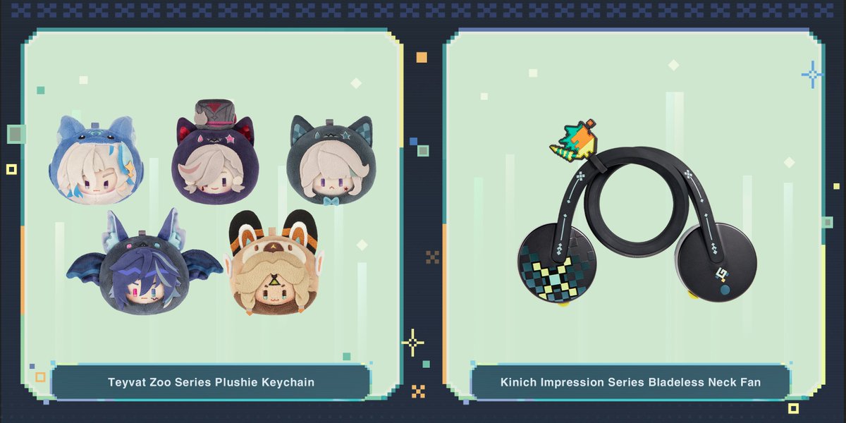 A variety of new Genshin Impact merchandise is now available in official Amazon store

Special promotion discounts will be available for selected items. 
&gt;&gt;&gt; amzn.to/3PghzL7

〓Promotion Duration〓
08/21/2025 00:00:00 – 08/31/2025 23:59:59 (PST)

#GenshinImpact #原神