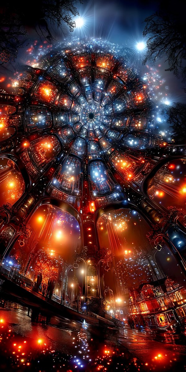 Cathedral Fibonacci. #AIArt #MidJourney