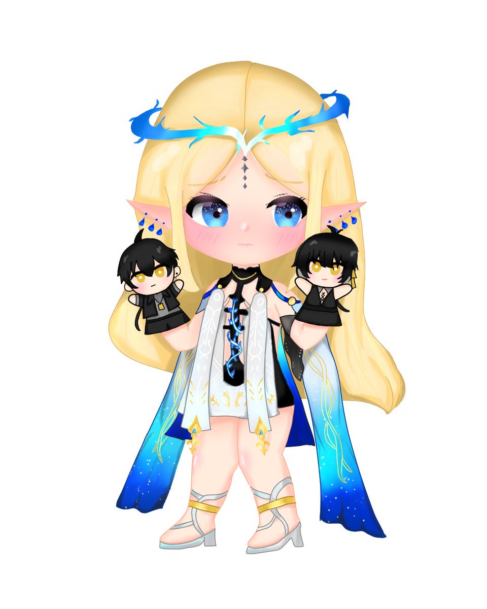 THE Blessed Maiden.. but she's just a baby that we must protecc 💕

#wutheringwaves #cartethyia
<a href="/Wuthering_Waves/">Wuthering Waves</a>