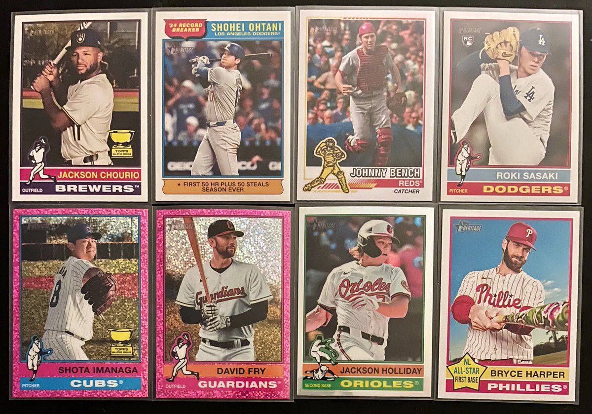 Dexter Morgan (@my_magdalena_) on Twitter photo Out late, decided to grab a box of 2025 Heritage. I got to add a card to my Ben Rice collection. Schwarber mat card, Berra and Mays and then the rest of the inserts. I got my Ben Rice I’m happy af!
<a href="/dapples78/">DSA🐬🐢👹☀️</a>
<a href="/sam_bishop57/">Sam Bishop</a>
<a href="/1Cash28/">Cash</a>
<a href="/VintageHobbyGuy/">Pittsburgh Pete’s Cards and Sports Talk</a>
<a href="/jb8cards/">JB8cards</a>
<a href="/Kards4Smiles/">Kards4Smiles</a> Out late, decided to grab a box of 2025 Heritage. I got to add a card to my Ben Rice collection. Schwarber mat card, Berra and Mays and then the rest of the inserts. I got my Ben Rice I’m happy af!
<a href="/dapples78/">DSA🐬🐢👹☀️</a>
<a href="/sam_bishop57/">Sam Bishop</a>
<a href="/1Cash28/">Cash</a>
<a href="/VintageHobbyGuy/">Pittsburgh Pete’s Cards and Sports Talk</a>
<a href="/jb8cards/">JB8cards</a>
<a href="/Kards4Smiles/">Kards4Smiles</a>