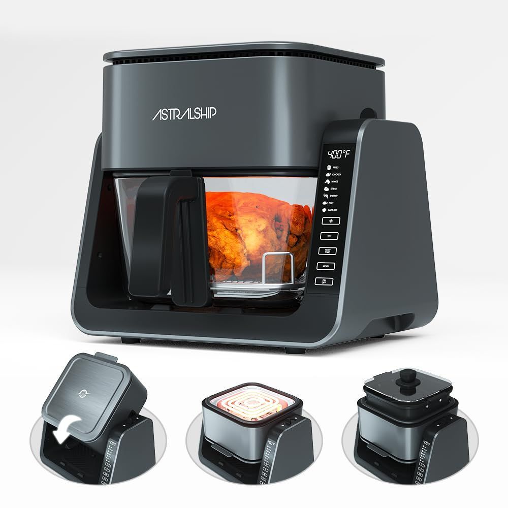 FatKidDeals's tweet photo. 4.2 QT Air Fryer Grill Combo for $57, reg $159.99!

-- Use Promo Code 3YJAREIJ

https://t.co/OxWi16zxjk https://t.co/Xqyw0rt7dx