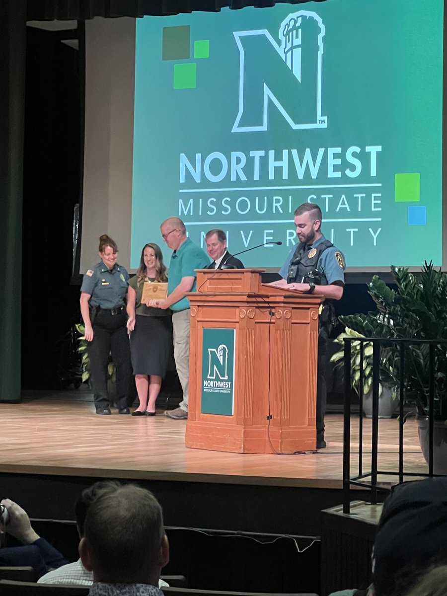 The great people of our university that help keep us safe in so many ways.  <a href="/NWMOSTATE/">Northwest Missouri State University</a>