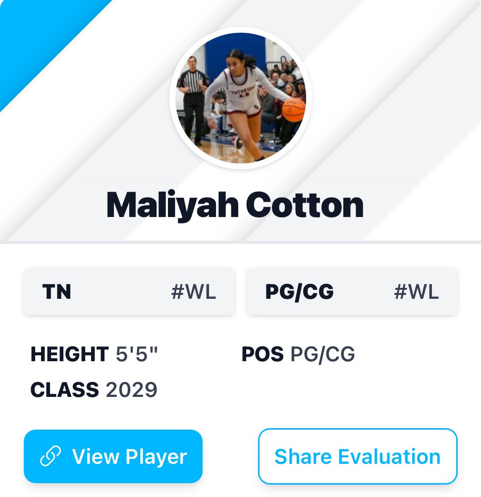 Maliyah Cotton tweet media