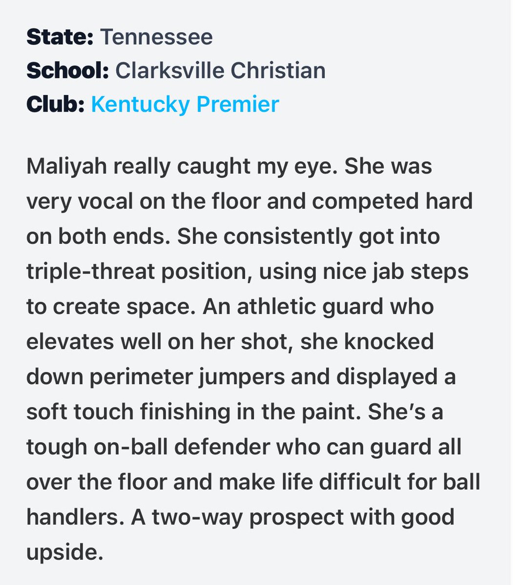 Maliyah Cotton tweet media