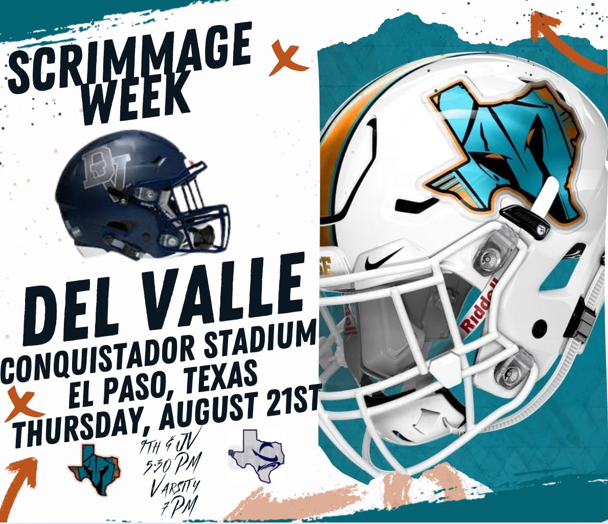El Paso Pebble Hills High School Spartans Football (@pebblehhs_fb) on Twitter photo The blood,sweat,&tears planted begin to come to fruition tomorrow night <a href="/Conquest/">The Last Daimyo</a> Stadium! Harvest season is upon us SPARTA! Time to feed. Come support as we scrimmage the Del Valle Conquistadores @ their house. 9th & Jv begin at 5:30 PM & Varsity at 7PM. #startfastfinishstrong The blood,sweat,&tears planted begin to come to fruition tomorrow night <a href="/Conquest/">The Last Daimyo</a> Stadium! Harvest season is upon us SPARTA! Time to feed. Come support as we scrimmage the Del Valle Conquistadores @ their house. 9th & Jv begin at 5:30 PM & Varsity at 7PM. #startfastfinishstrong