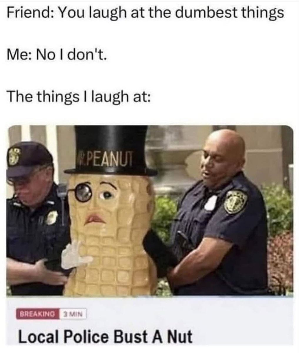 I laugh at the space while reposting it.