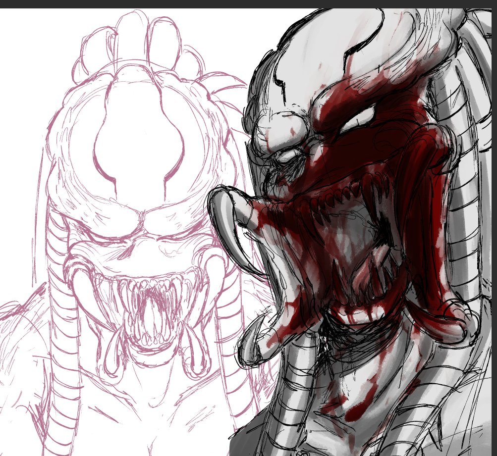 Not overwatch related, just wanted to show this :3 #yautja