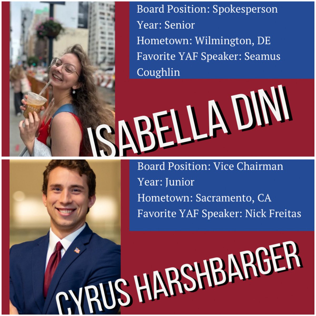 University of Alabama YAF tweet media