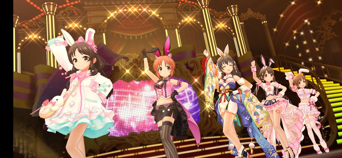 バニー衣装でこんなに多様性に溢れているのはデレステだけなんだよなぁ