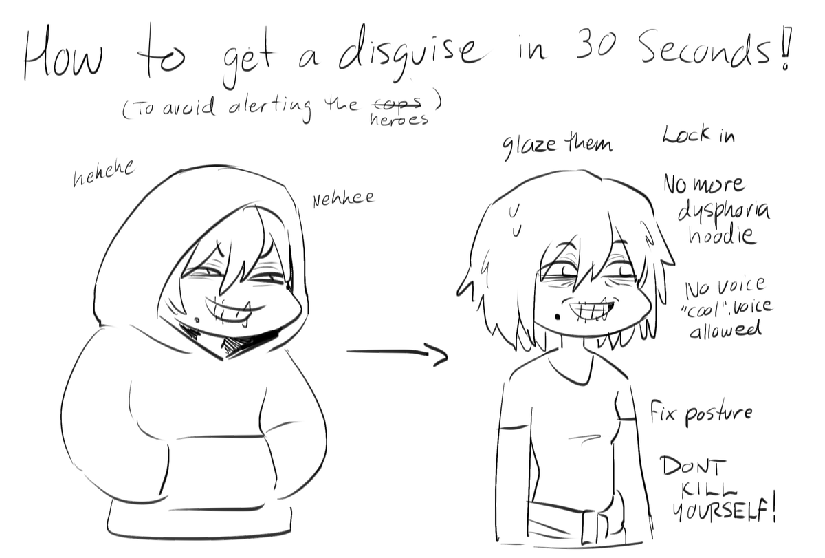 Y'all pre-T boys ever go girl mode to make people leave you alone? *smokes a blunt* ahh... the horrors... i remember