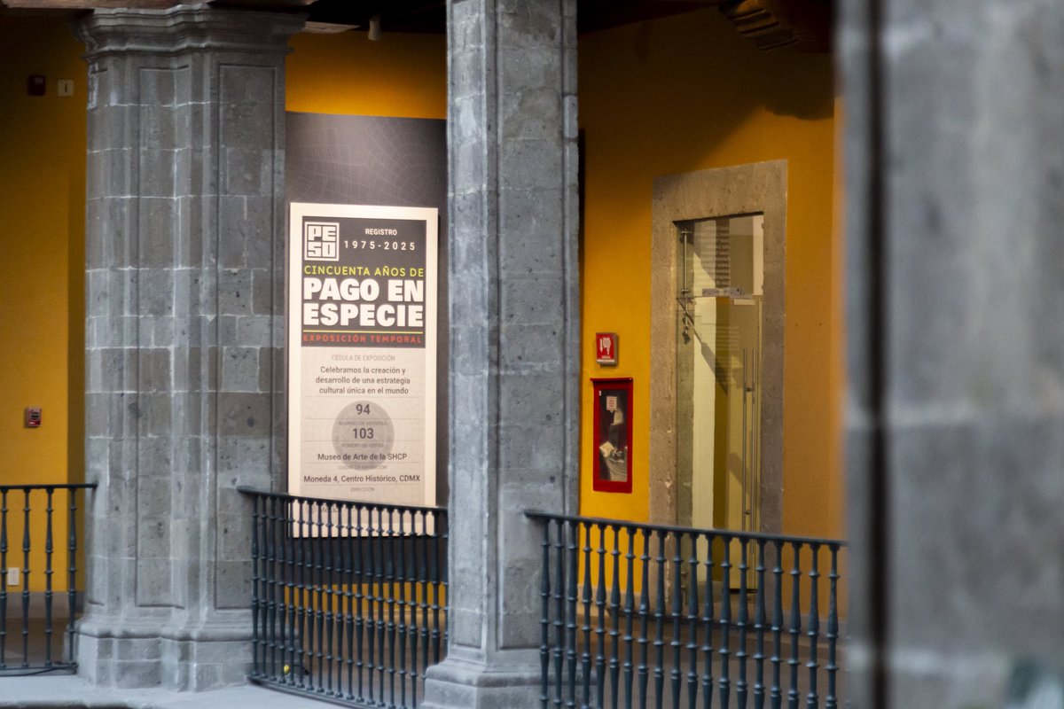 HaciendaCultura's tweet photo. ¿Te gusta el arte y la historia? 

El #MuseoDeArteDeLaSHCP te sorprenderá. 🤯

Las obras de la Colección #PagoEnEspecie son el reflejo de un país en constante cambio, objetos de encuentro y diálogo entre distintas realidades.

#50AñosPagoEnEspecie #ExposicionesSHCP #Art #CDMX https://t.co/SAwKodsOYF