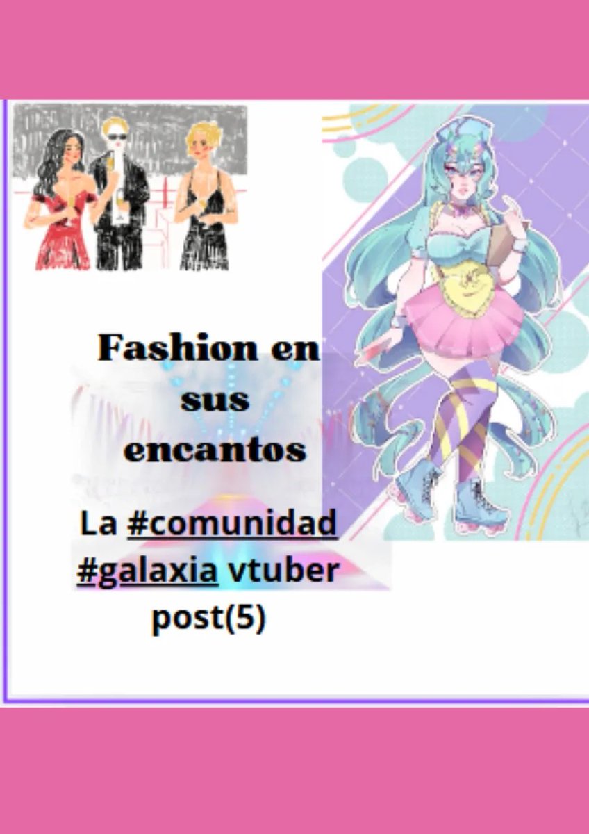 misticogama's tweet photo. Woo miren la participacion de mi actividad "Crea la Historia del VTuber", Yujuu aqui tenemos a nuestra linda poeta.      

Participante: @22hSarita
Vtuber: @MojirouMi 

Titulo: Fashion en sus encantos|Galaxia Vtuber. entrada |poesía | 2025

#vtuberstory https://t.co/V3PKn4qlp1