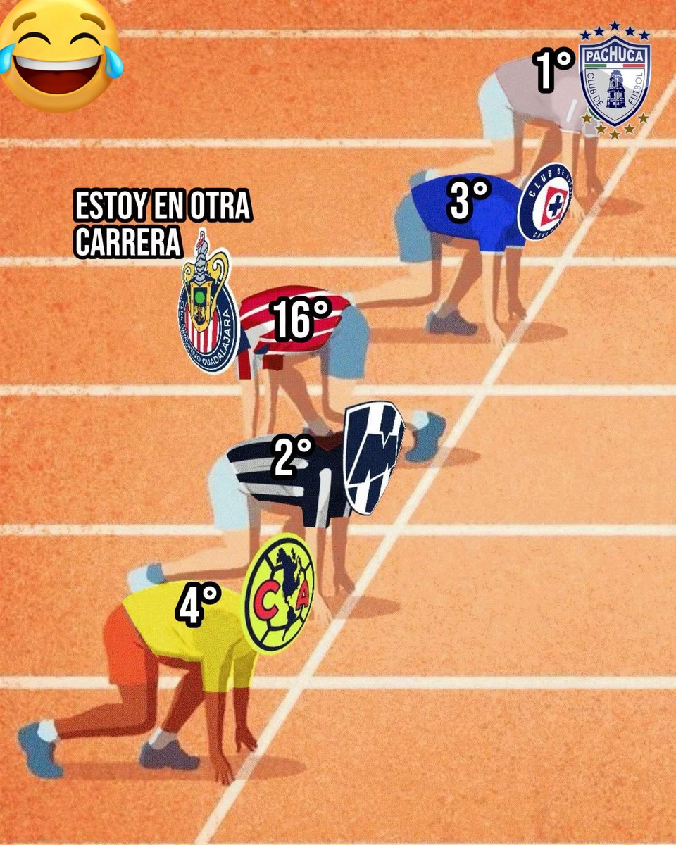 CejudoProfe's tweet image. Chivas está en otra carrera 😂