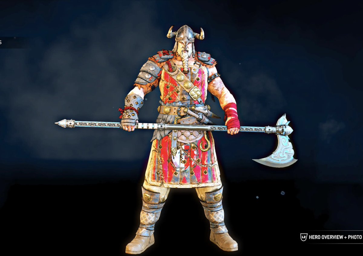 DDrebick's tweet photo. My raider in for honor his name is “King Halfdan Hardrada #forhonor #forhonorviking #viking #ps5 https://t.co/k4q1npZtWw