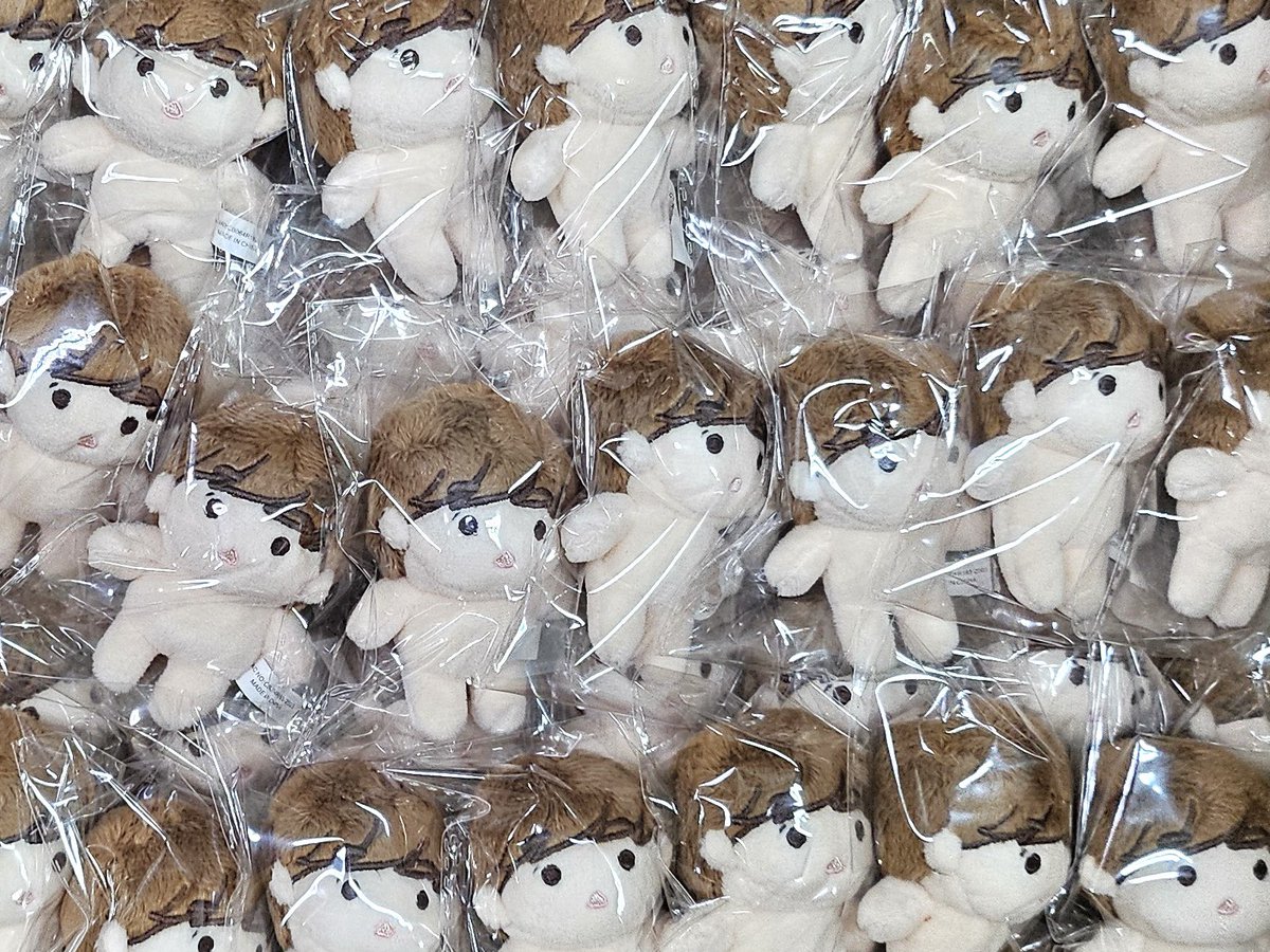 인형은 제작완료되어 한국에 모두 도착🍀 
특전이 아직 도착이 안되서 배송은 9월초 진행됩니다 🥲 확인 후 필요시 배송지변경신청 부탁드립니다🩵