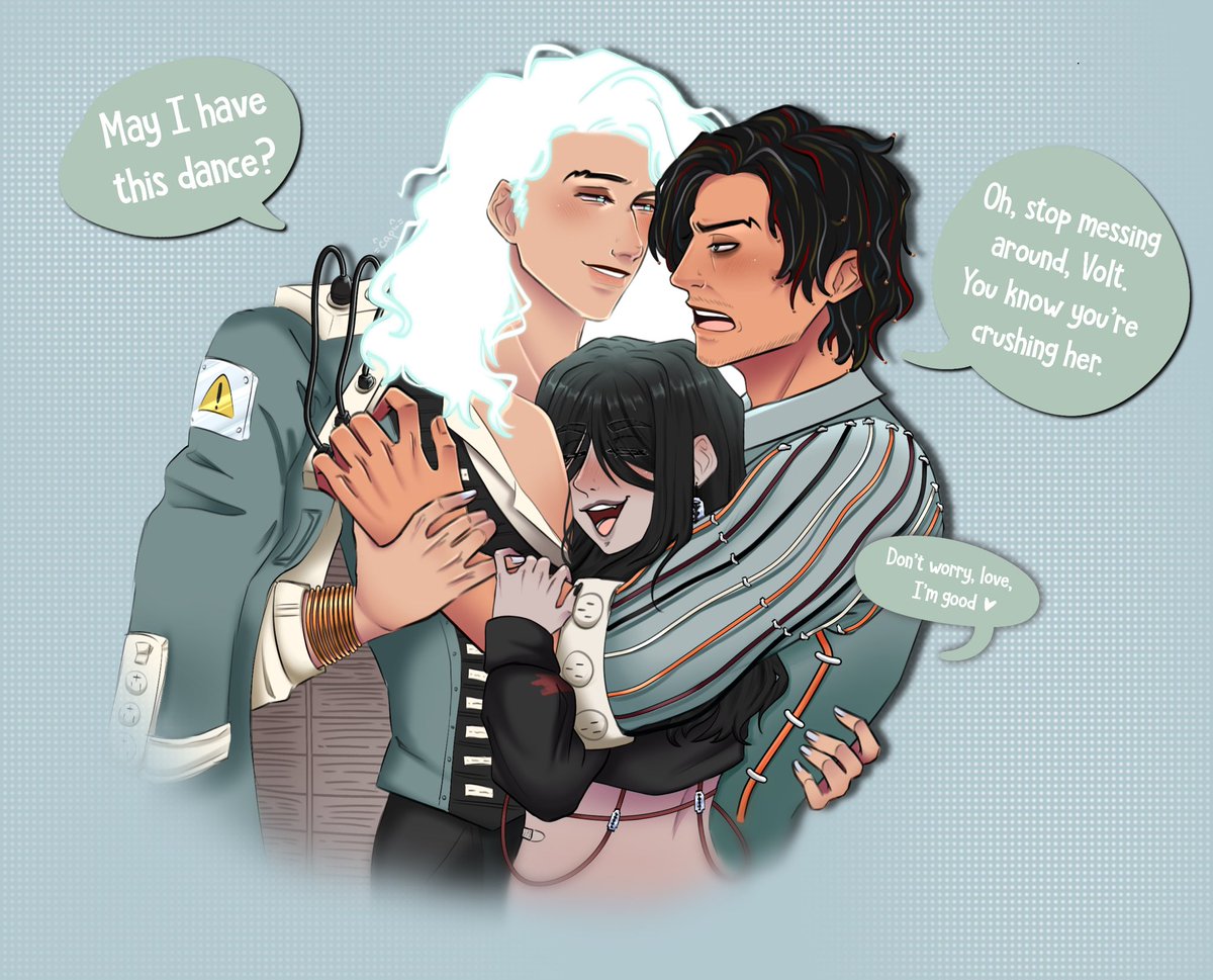 persephoneet's tweet photo. so how about that eddie and volt sandwich........

#dateeverythinggame #razorwire https://t.co/LzlRZhwKQH