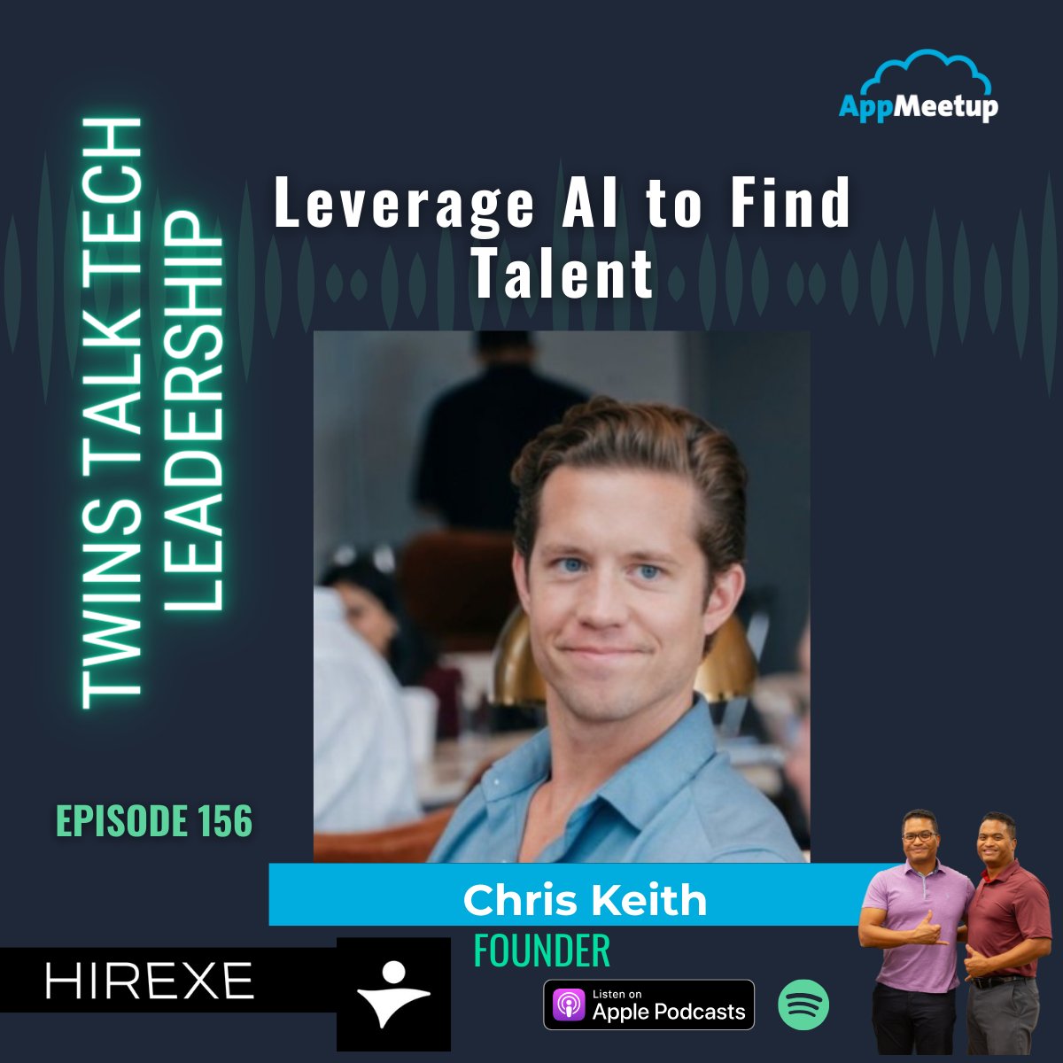 🚀 Hiring doesn’t have to be complicated. What if AI could make finding the right talent faster, smarter &amp; more effective? 
📷 Spotify tinyurl.com/28ytaajm                 Apple tinyurl.com/3fs6wnpm 

#AIRecruitment #TechLeadership #TalentStrategy #HiringInnovation