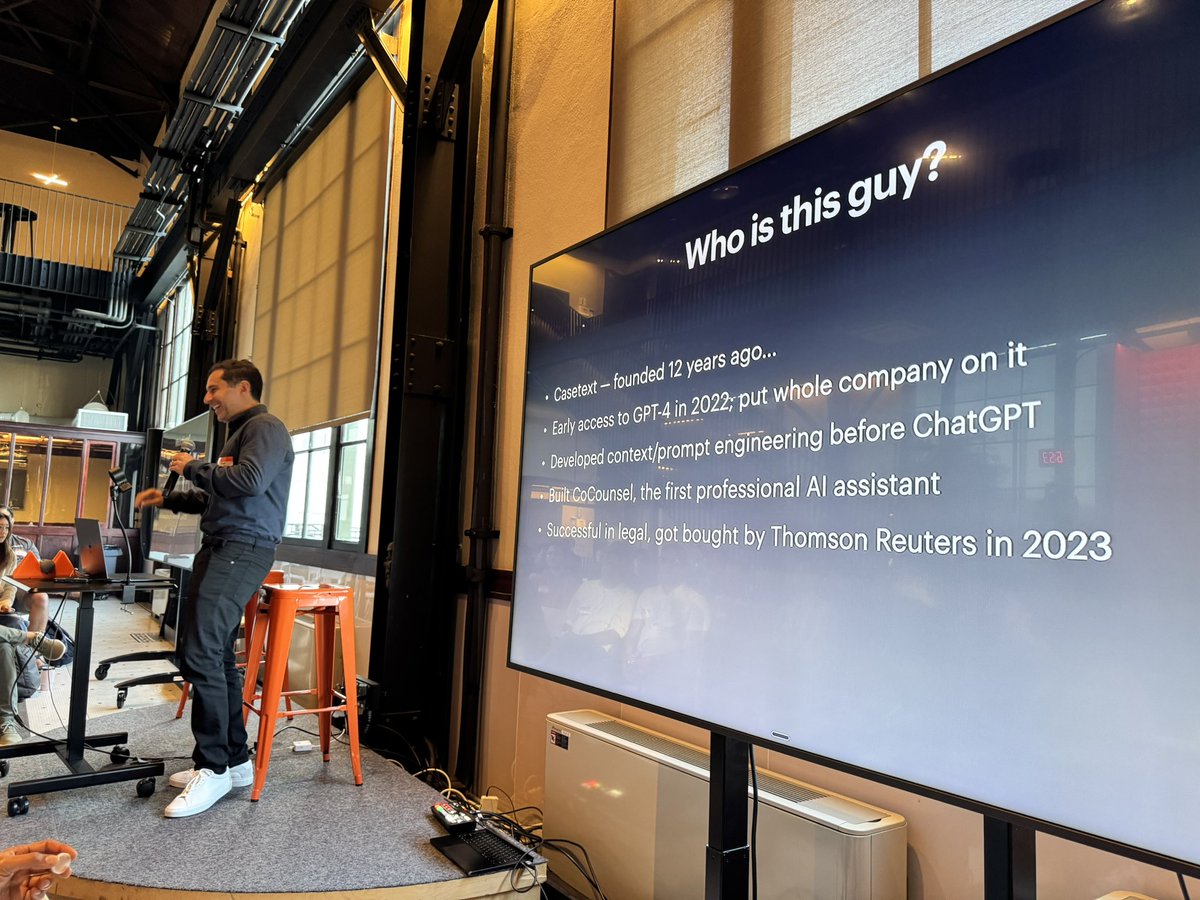 we are going to look back at the time when founders toiled for 10 years getting nowhere and then pivoted the company to be a [GPT wrapper for DOMAIN] and made $>100m selling their wrapper to [bigger DOMAIN company with zero good ai engineers] as perhaps the single easiest