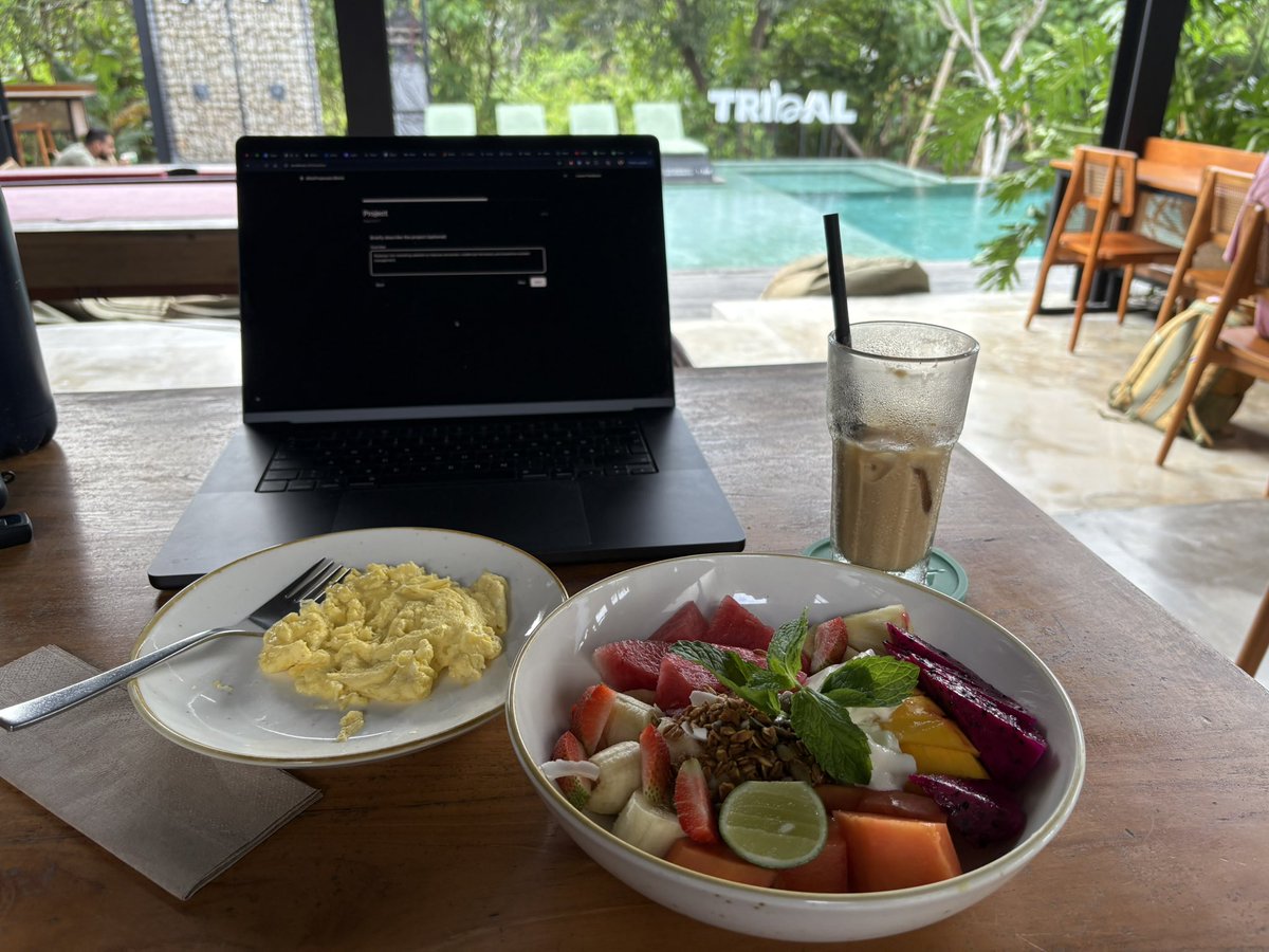 Another morning, another day of building, LFG 🚀