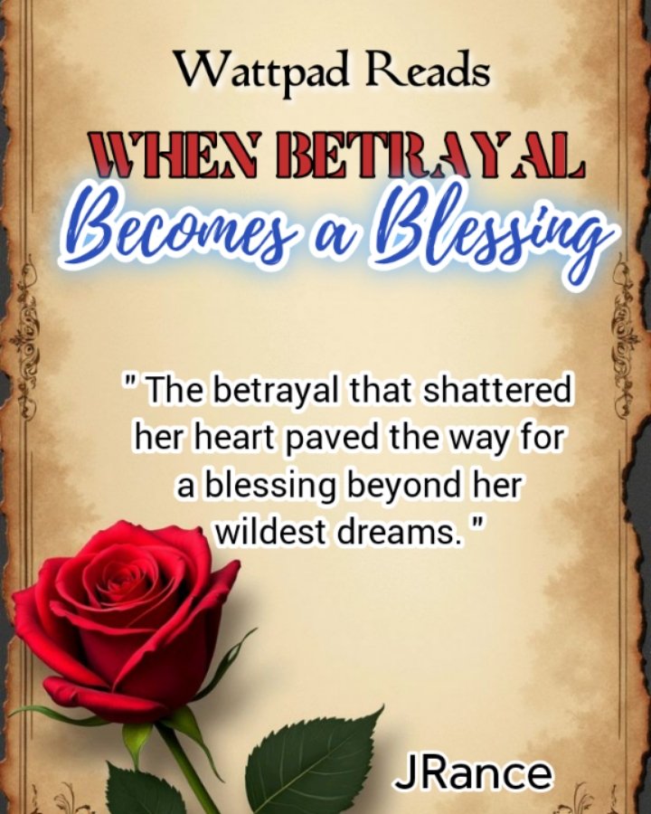 JRance08's tweet photo. Betrayal can break us, but it can also make us stronger. Join the journey in 'When Betrayal Becomes a Blessing' on Wattpad! 🌟

Dive in! 👇🙏🤗❤️
https://t.co/MiA3zZnTwE
#betrayal #heartbreak #redemption #Romance #LoveStory #Truelovestory  #GodsPlan #TrustTheProcess https://t.co/eRQhG9HAVE