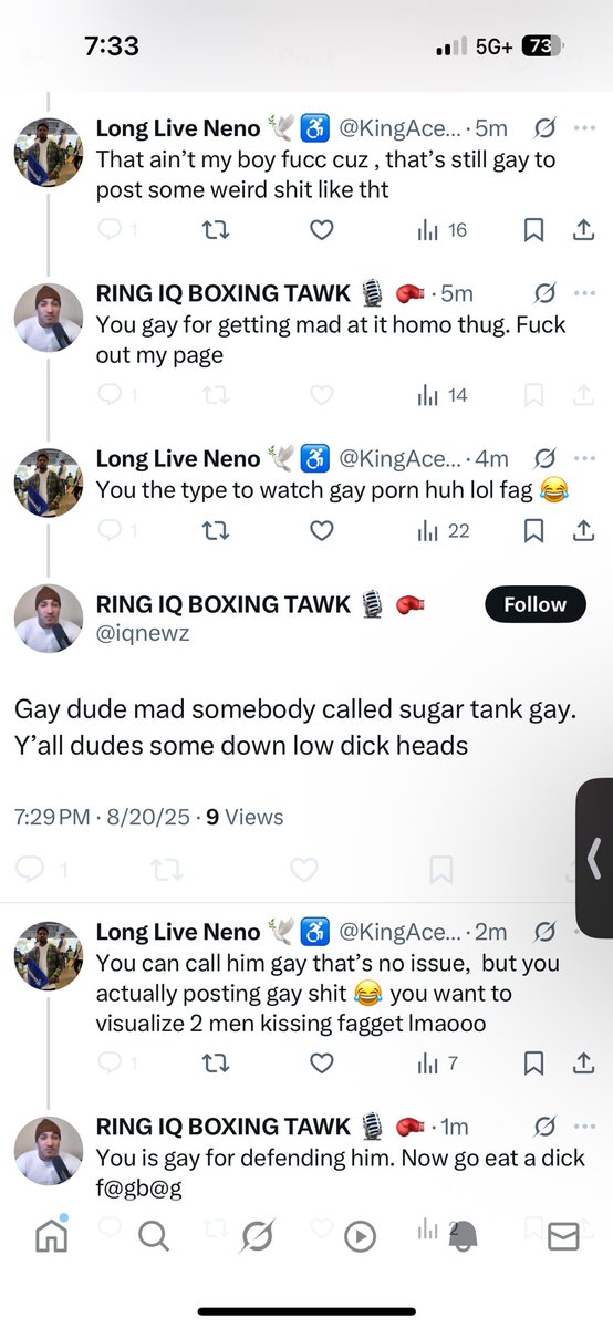 Lmfaooo gay man gay man <a href="/iqnewz/">RING IQ BOXING TAWK 🎙️ 🥊</a> it’s ok to come out closet