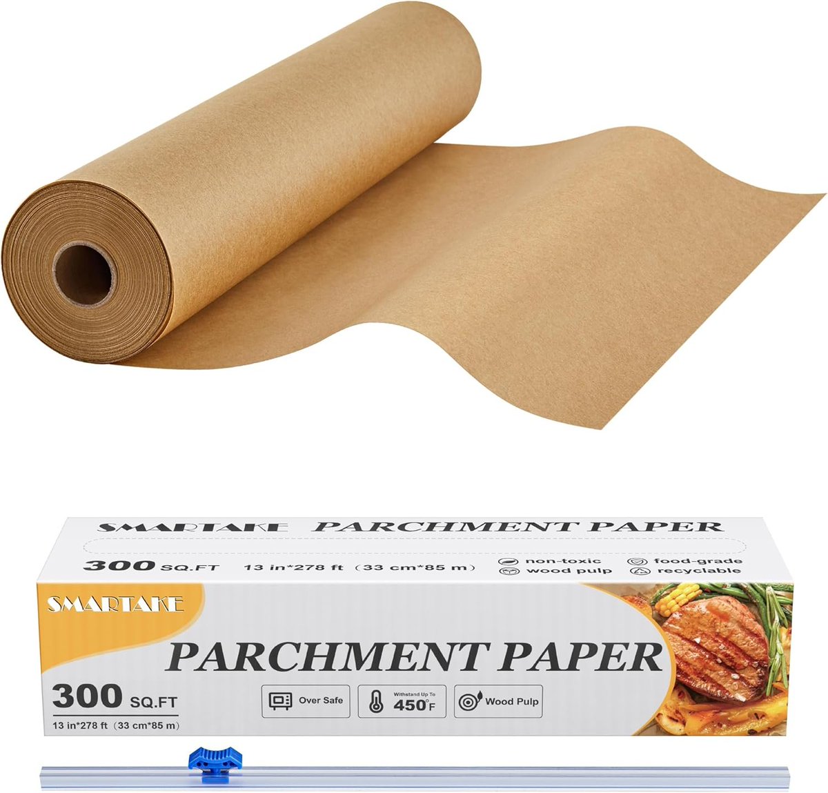 DealsQuickly's tweet image. SMARTAKE Parchment Paper Roll for Baking, 13 in x 278 for $14.99

sovrn.co/gcakt1g

#Parchment