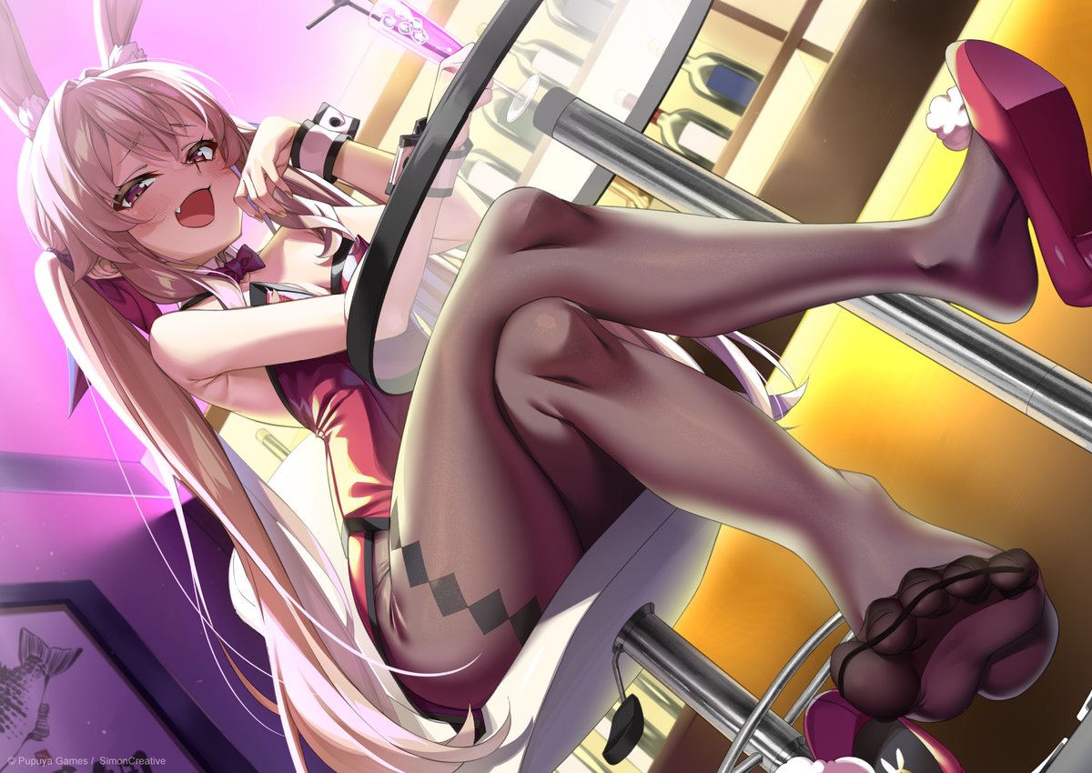 nobeta_staff_tw's tweet image. 兔兔大人的美腿🤤🤤

#バニーさんの日
#LittleWitchNobeta #リトルウィッチノベタ