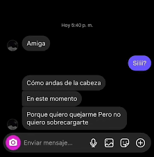 _tayka_'s tweet photo. Una cosa es quejarse, otra diferente es cuando tu amiga te escribe preguntándote en donde está parada con vos porque hace UN AÑO que cada vez que le hablas se siente zarpada. https://t.co/1a4j4ejXIB