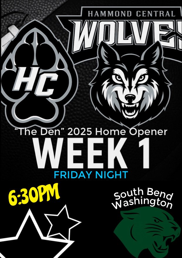 Hammond Central Wolves Baseball (@hcwolvebaseball) on Twitter photo It’s almost time Wolves Fans!!! Friday Night Lights are back in Hammond! 🐺🏈 <a href="/hcwolvesathlet1/">hcwolvesathletics</a> <a href="/HCWolvesFootba1/">@HCWolvesFootball</a> It’s almost time Wolves Fans!!! Friday Night Lights are back in Hammond! 🐺🏈 <a href="/hcwolvesathlet1/">hcwolvesathletics</a> <a href="/HCWolvesFootba1/">@HCWolvesFootball</a>