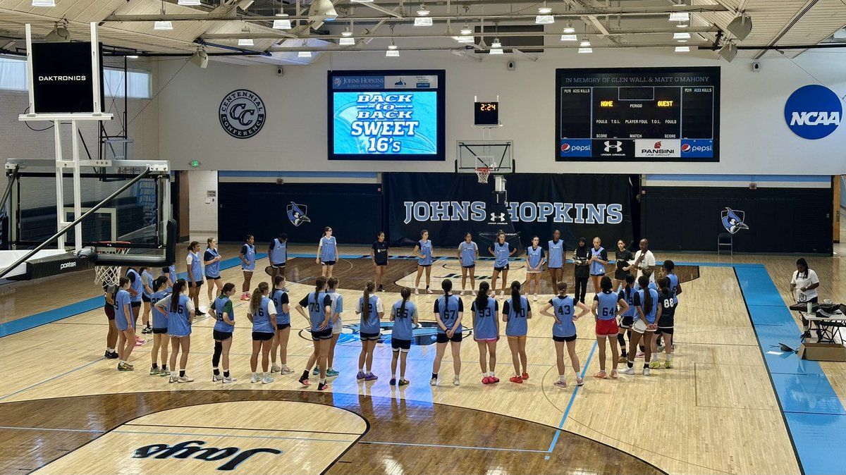 I had a great time at <a href="/JHUwbb/">Johns Hopkins Women’s Basketball</a> Elite Camp! It’s cool to see successful coaches from TX far from home. Excited to go back next year. Thanks Coach <a href="/CoachRodRogan/">Rodney Rogan</a> and all the coaching staff for making it a great camp. <a href="/AustinHSGBB/">Austin High Girls Basketball</a> <a href="/MaroonsClub/">Austin Maroons Athletics</a> <a href="/coach_clark512/">JC</a>