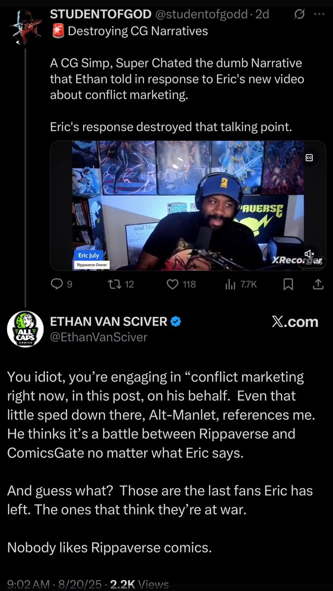 @UnearthingAmerica 🚾⬅️ Gab @TexAnCap👈 Fediverse (@unearthing_usa) on Twitter photo .<a href="/studentofgodd/">STUDENTOFGOD</a> you mad lad;
Gramps Van Skydiver is crashing out hard. You triggered him so bad. This speaks to NuCG being down worse than we’ve speculated. There’s no reason for him to rage this much for it not to be true.
#BLAMEWARCAMPAIGN .<a href="/studentofgodd/">STUDENTOFGOD</a> you mad lad;
Gramps Van Skydiver is crashing out hard. You triggered him so bad. This speaks to NuCG being down worse than we’ve speculated. There’s no reason for him to rage this much for it not to be true.
#BLAMEWARCAMPAIGN