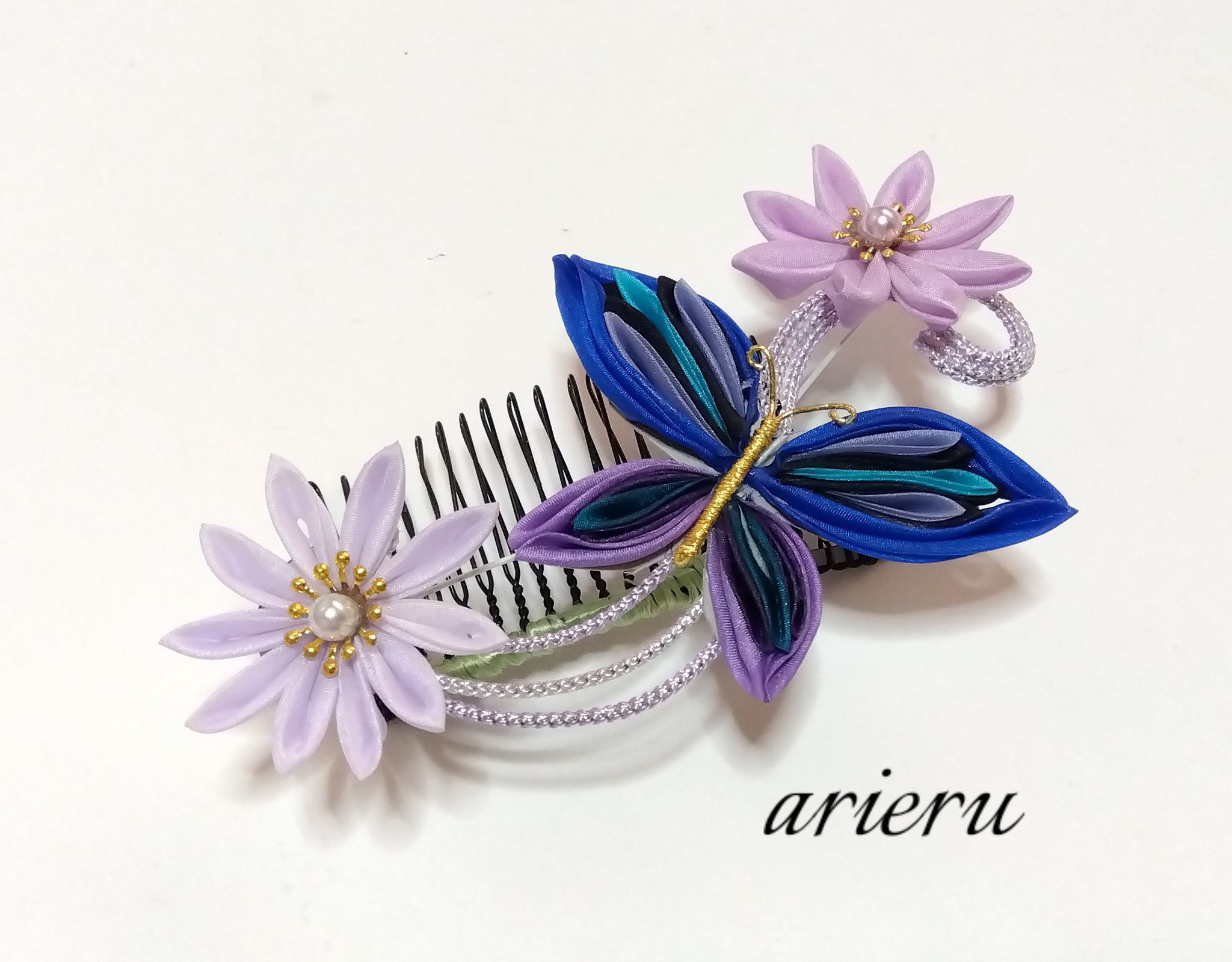 Arieru ✿成人式髪飾りオーダー受付中✿9月20日ハンドメイド祭