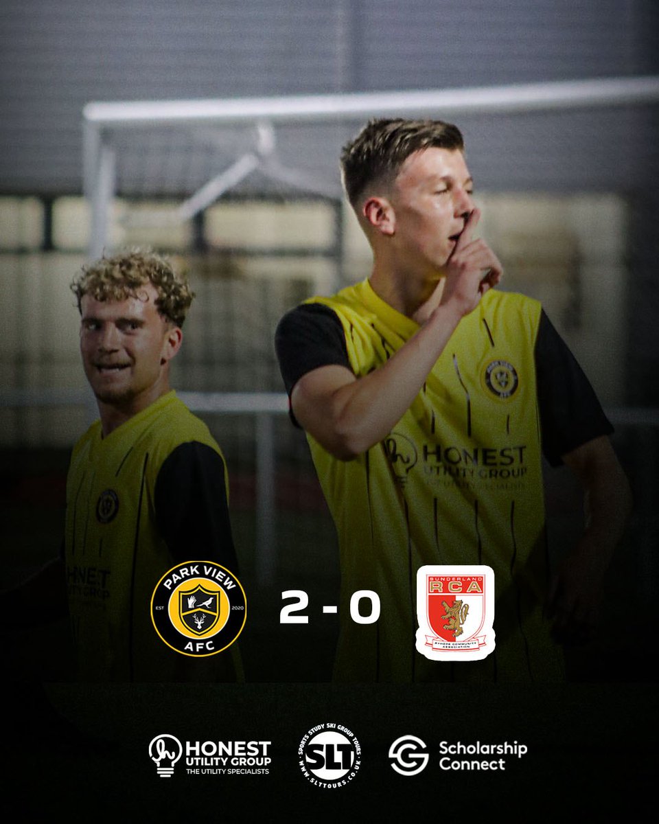 🟡⚫️🗞️ The First Team bounced back to winning ways this evening with an excellent home win over Sunderland RCA at the Riverside.

🙌⚽️ Clinical finishes from Charlie Loveday &amp; Sam Beattie either side of half time &amp; some solid work at the back earned a clean sheet &amp; 3pts!!

#PVAFC
