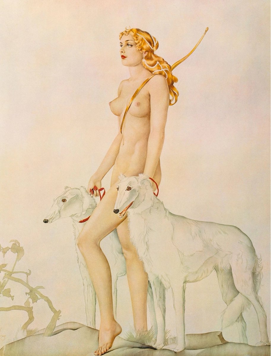 Diana the Huntress - Alberto Vargas