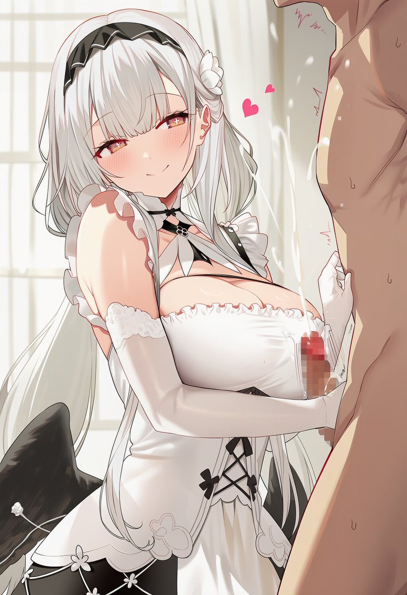 メイドの手コ◯にはグローブが必須なんですよ 