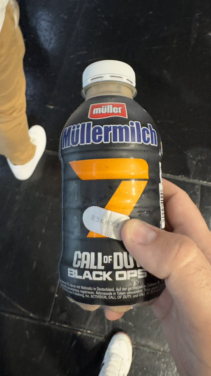 Enjoying the official milk of MK Ultra!