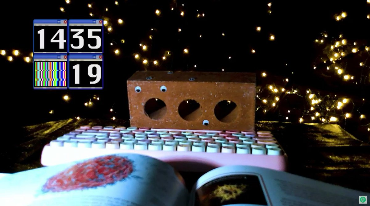 lydlbutton's tweet photo. Wait, so, why is there a stream of a majestically well-lit brick? 🤔

#ad 🤫 https://t.co/SVL0QPKhuQ