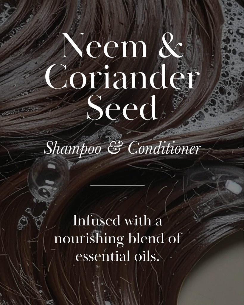 Subtle_Energies's tweet photo. Experience the Neem and Coriander Seed Duo. Infused with a nourishing blend of essential oils, including Neem, Gul Heena and Coriander Seed, the uplifting and spicy aromas cleanse delicate scalps while leaving hair feeling strong, healthy and refreshed.

https://t.co/rkavSdmTvC https://t.co/g5oHMGCLMM