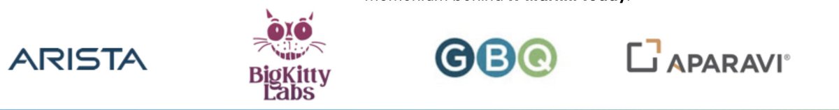 We’re grateful for the sponsors who make IT Martini Today possible! They believe in our tech community and the momentum we’re building together: Big Kitty Labs | GBQ | Aparavi | Arista
Show them we do too by joining us on August 26—RSVP today.

#ITMartiniToday #CIOTomorrow