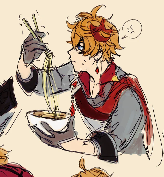 Old sketches #tartaglia #childe #genshinimpact