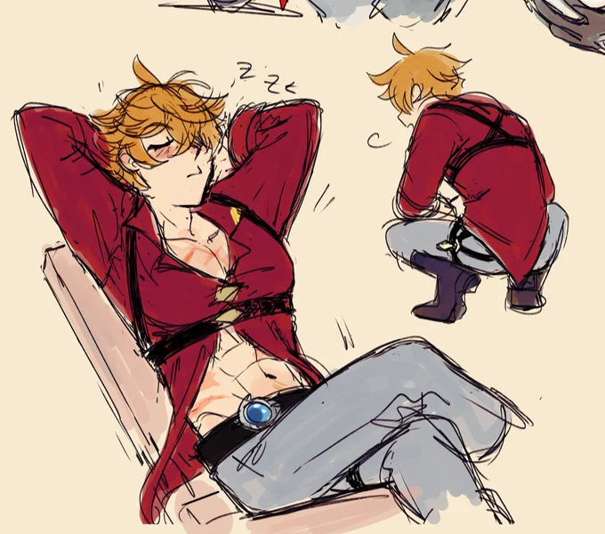 Old sketches #tartaglia #childe #genshinimpact