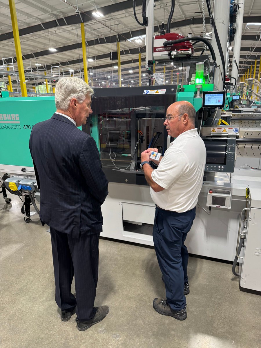 Sheldon Whitehouse (@senwhitehouse) on Twitter photo Components from Rumford’s <a href="/igus_Inc/">igus® Inc.</a> can be found in everything from soda machines to the Space Station. Now, Trump’s chaotic tariffs are throwing a wrench in their expansion plans.
Similar stories are playing out across RI with manufacturers big and small. Components from Rumford’s <a href="/igus_Inc/">igus® Inc.</a> can be found in everything from soda machines to the Space Station. Now, Trump’s chaotic tariffs are throwing a wrench in their expansion plans.
Similar stories are playing out across RI with manufacturers big and small.