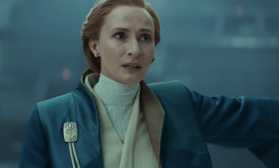 Tony Gilroy on Mon Mothma’s use of the term “genocide” in her speech.

 “[Authoritarian regimes] will vehemently and violently combat anyone trying to say what they’re doing is anything other than righteous… Mon knows that this word is radioactive. And for her to use it, she is