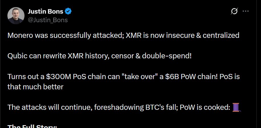 opcode.network #FreeRoger (@opcode_network) on Twitter photo Here is <a href="/Justin_Bons/">Justin Bons</a> lying about #Monero and smearing it.
It's not idiocy, this dude deliberately LIES.
Fuck all the filth like him. Here is <a href="/Justin_Bons/">Justin Bons</a> lying about #Monero and smearing it.
It's not idiocy, this dude deliberately LIES.
Fuck all the filth like him.
