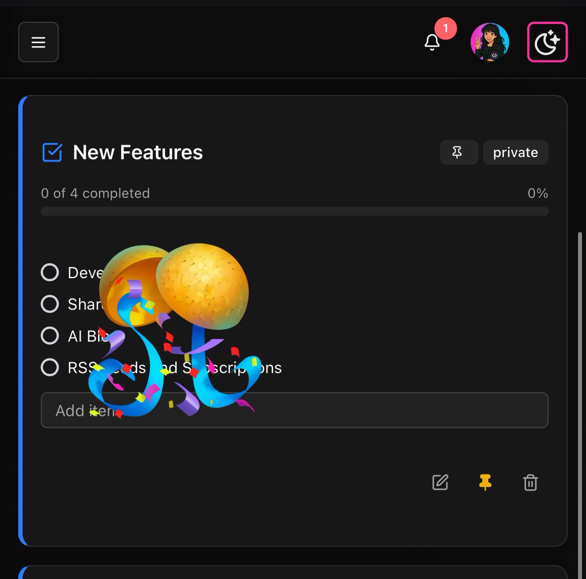 BunsDev's tweet photo. Literally built this to make my life more manageable and even though it has consumed me these past couple months, it has been well-worth the effort…

Updates incoming this week… so excited to announce a free community feature 😏

#VibesGuide https://t.co/NIpZiG1NGp