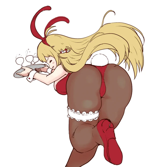 #バニーの日 なので 朝練 マキバニ